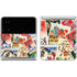 Disney Friends Retro Goofy Stamps Art Galaxy Z Flip4 5G Skin